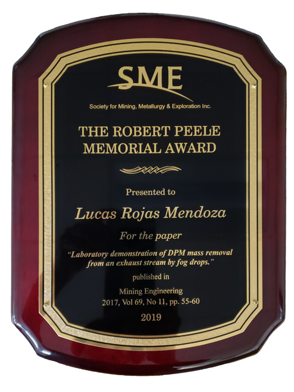 AIME Robert Peele Memorial Award