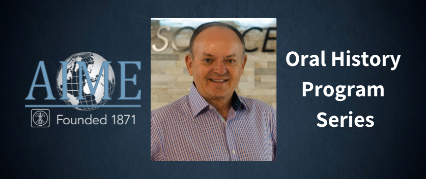 C. Mark Pearson: 40 Years Advancing the Mining Industry