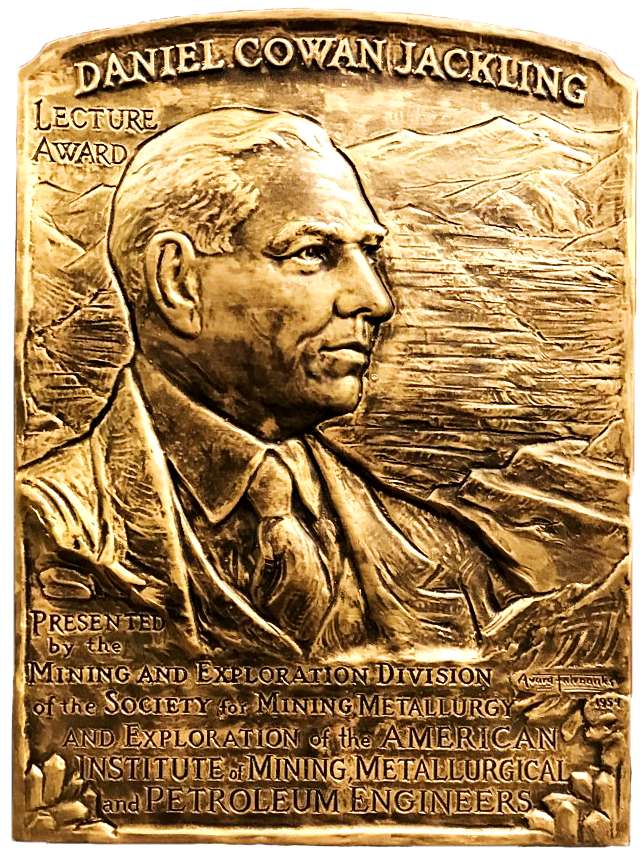 AIME Daniel C. Jackling Award